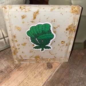 Resin coaster/ashtray